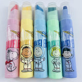 Marqueurs larges x5 SNOOPY