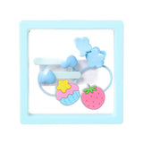 Boîte colorée avec assortiments de pinces à cheveux enfants Kid's
