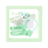 Boîte colorée avec assortiments de pinces à cheveux enfants Kid's