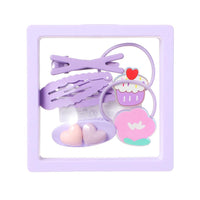 Boîte colorée avec assortiments de pinces à cheveux enfants Kid's