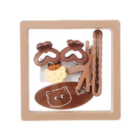 Boîte colorée avec assortiments de pinces à cheveux enfants Kid's