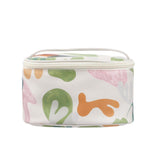 Trousse cosmétique grise Abstract Floral