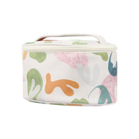 Trousse cosmétique grise Abstract Floral