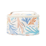 Trousse cosmétique blanche Abstract Floral