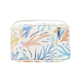 Trousse cosmétique blanche Abstract Floral