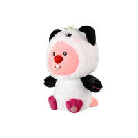 Peluche costume de Panda 25cm Zanmang Loopy