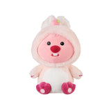 Peluche costume de Lapin 25cm Zanmang Loopy