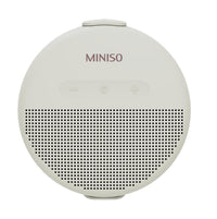 Enceinte ronde ss fil BT2107 beige Wireless