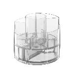 Organisateur de maquillage transparent double Makeup Series
