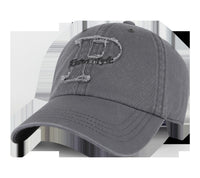 Casquette grise effilochée P Ripped Series
