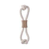 Jeux en corde de coton pour animaux Log Series