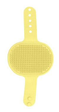 Brosse de toilettage silicone pour animaux Butter Yellow Collection