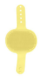 Brosse de toilettage silicone pour animaux Butter Yellow Collection