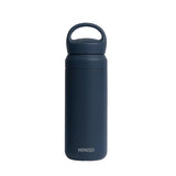 Bouteille isotherme unie bleue marine 500ml avec poignée Solid Color Series