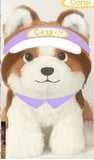Peluche Corgi 23 cm en position assise Fluffy Puppy Series