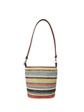Sac seau bandoulière Rainbow Woven Series