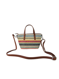 Sac bandoulière à main Rainbow Woven Series