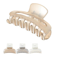 Pince a cheveux nacrée 3 coloris Basic Series