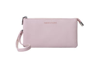 Portefeuille rose double femme Textured Series