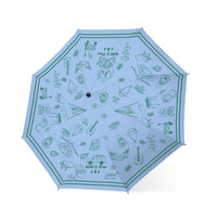 Parapluie bleu clair Outdoor Series