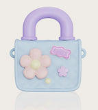 Sac bandouliere fourre tout bleu clair Candy Series