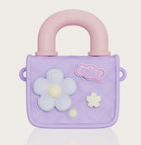 Sac bandouliere fourre tout violet Candy Series