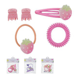 Ensemble d'accessoires pour cheveux 5 pcs Fruit Hair Series