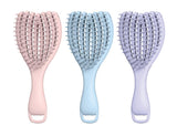 Mini brosse a cheveux forme de coquillage Mini Shell Series