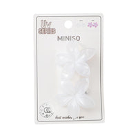 Pinces à cheveux fleurs changent de couleur aux UV 2 pcs UV Series