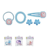 Ensemble d'accessoires pour cheveux 5 pcs Cartoon Hair Series