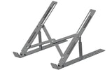 Support pliable noir pour ordinateur portable Metal Series