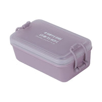 Boîte déjeuner violette 500ml Macaron Series