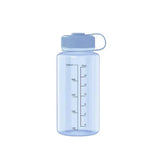 Bouteille plastique bleue 650ml Minimalist Series