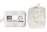 Eponge de bain rectangle double face grain moyen Body Series