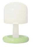 Lampe LED rechargeable blanc vert Cream tone Series