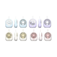 Mini ventilateur de bureau rose Dopamine Fun Series