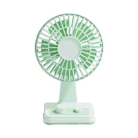Ventilateur de bureau vert vintage 1200 mAh Retro Series