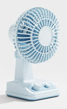 Ventilateur de bureau bleu 1200 mAh Retro Series