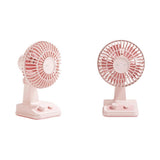Ventilateur de bureau rose vintage 1200 mAh Retro Series