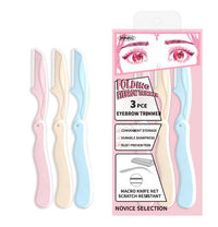 Ensemble de rasoirs à sourcils pliables Bloom & Glow Series