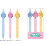 Set de stylos a bille x3 bouton rond Big Button Series