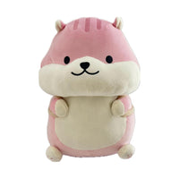 Peluche Hamster rose assis 33cm Hamster Series
