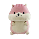 Peluche Hamster rose assis 33cm Hamster Series