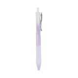 Stylo-feutre noir corps violet 0,5mm Pastel Series