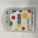 Set de marqueurs acryliques design triangulaire x24 Polka Dot Series