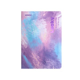 Carnet A5 violet 88 pages couverture rigide Pastel Series