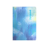 Carnet A5 bleu 88 pages couverture rigide Pastel Series