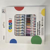 Set de pastels a l'huile hexagonaux x24 Polka Dots Series