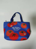 Lunch bag bleu imprimé tomate Fruits Series