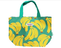 Lunch bag vert imprimé banane Fruits Series